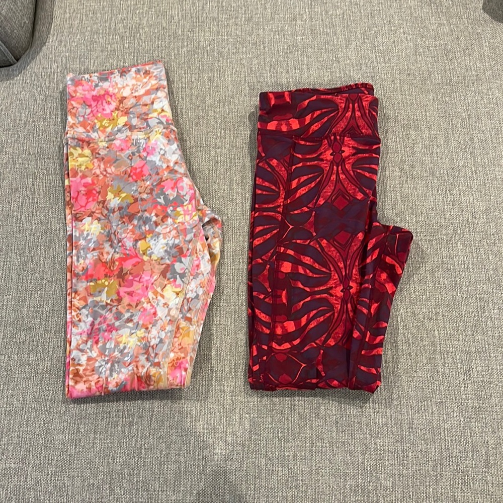 Lululemon and North Face leggings
